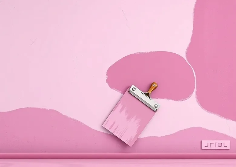 Application d'un enduit décoratif à la lisseuse sur un mur
